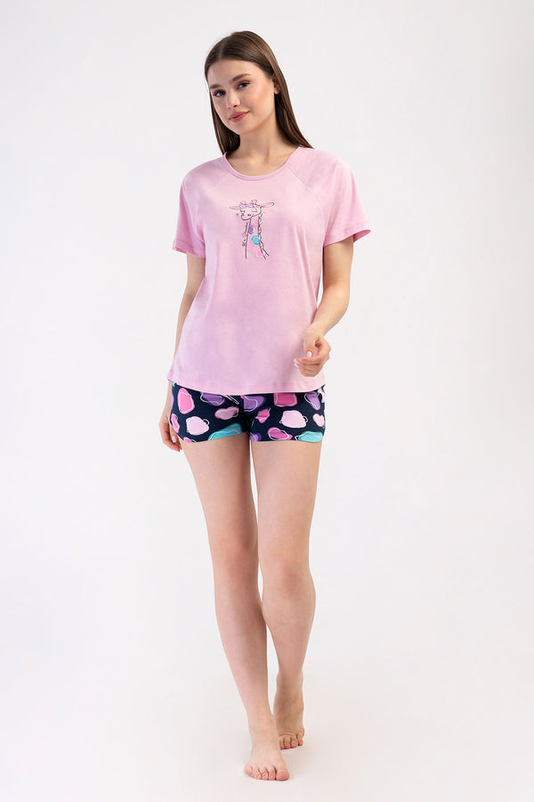 Woman Lycra Supreme Offe Short Set
