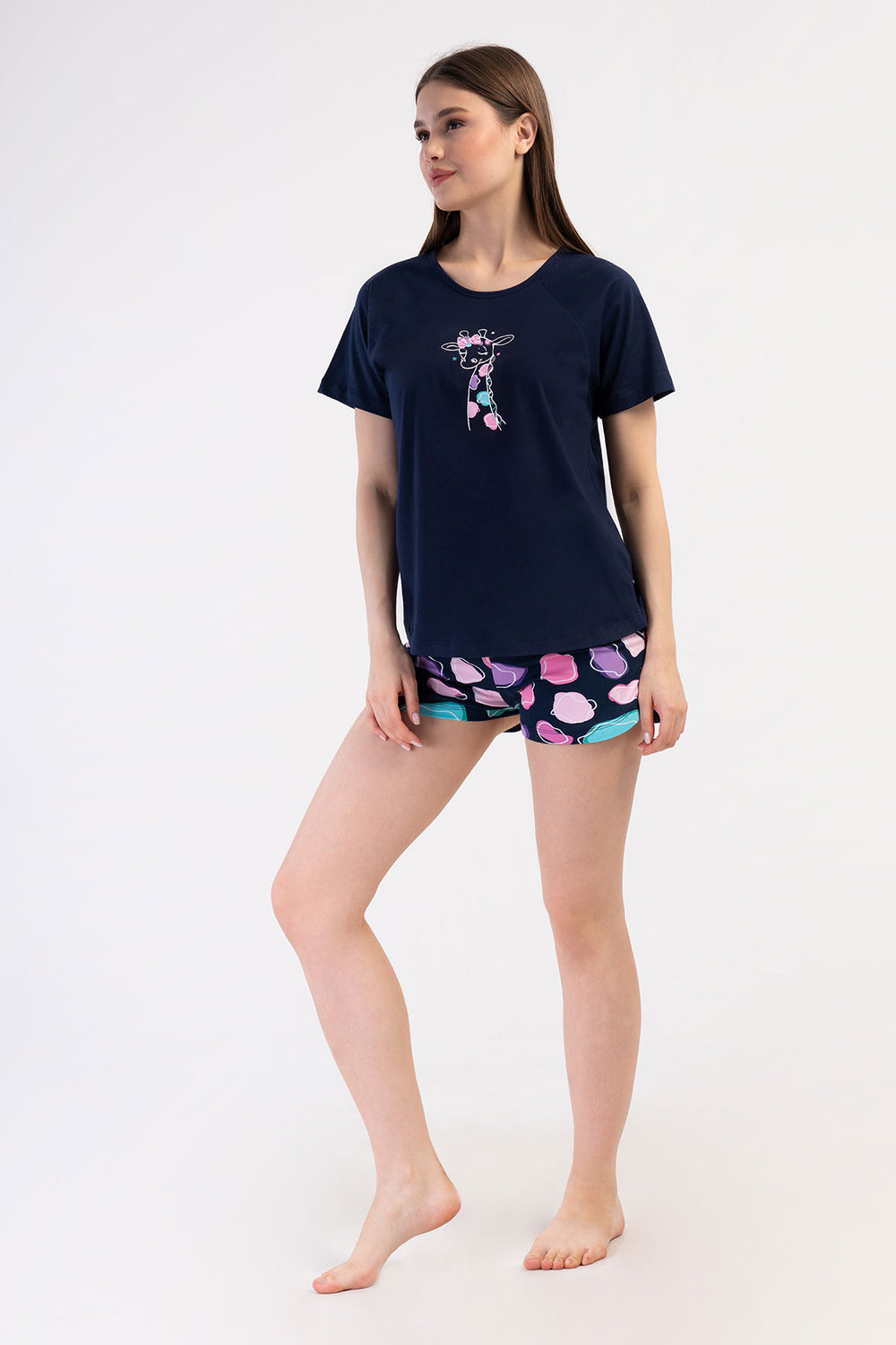 Woman Lycra Supreme Offe Short Set