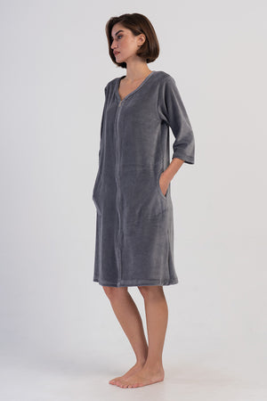 KADIN EV ELBISESI KADIFE 408262 - Vienetta1.GrupFUME