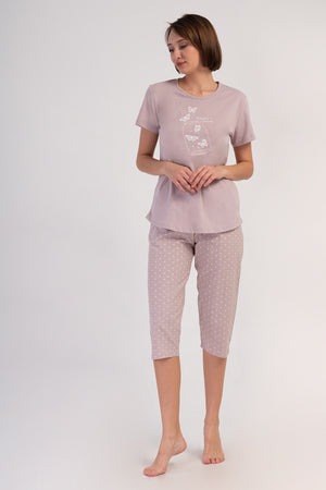 Woman Supreme Browni Capri Set