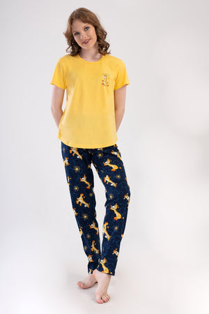 KADIN PIJAMA TAKIM SUPREM 408277 - Vienetta1.GrupSARI