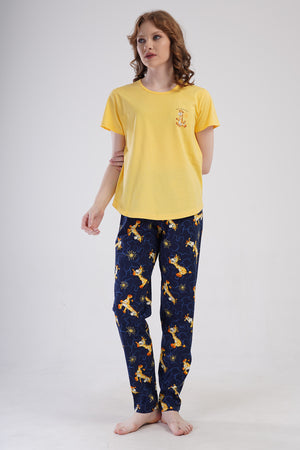 KADIN PIJAMA TAKIM SUPREM 408277 - Vienetta1.GrupSARI