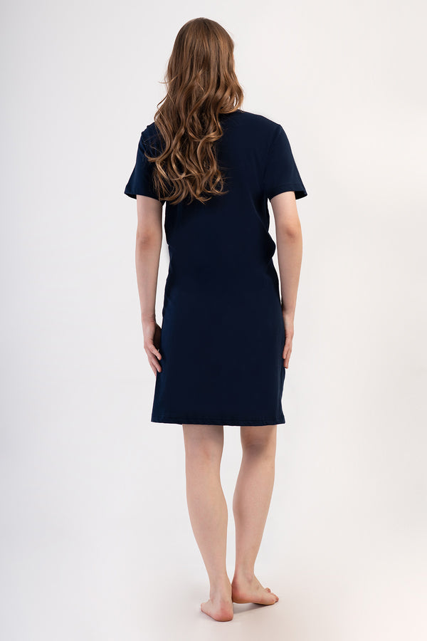 HAMILE TUNIK SUPREM 408280 - Vienetta1.GrupY.LACIVERT