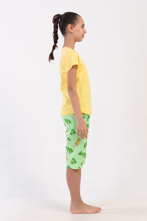 Kids' Girl Supreme Frogy Capri Set