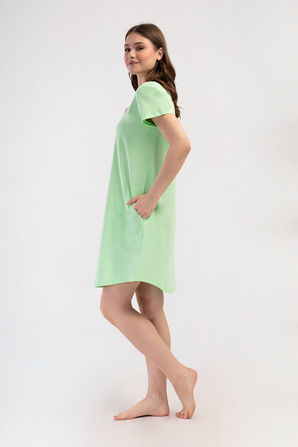 KADIN TUNIK SUPREM 408284 - Vienetta1.GrupCELADONGREEN