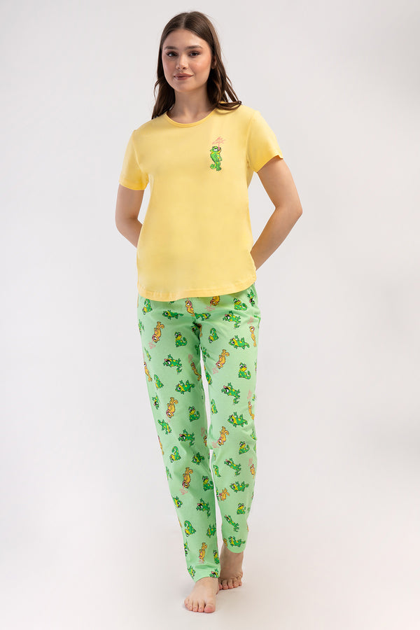 KADIN PIJAMA TAKIM SUPREM 408285 - VienettaSARIL