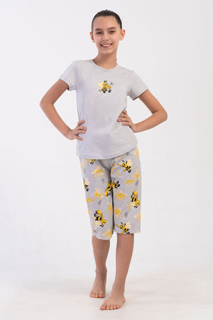 Kids' Girl Supreme Beer Capri Set