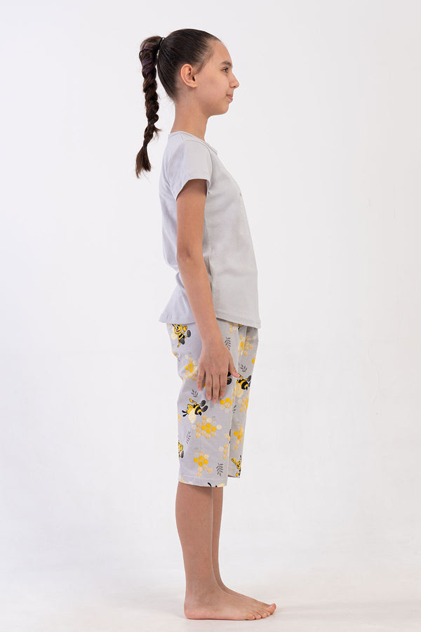 Kids' Girl Supreme Beer Capri Set