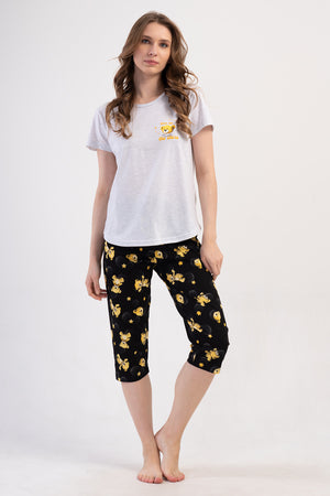 KADIN KAPRI TAKIM SUPREM 408295 - Vienetta1.GrupGRAY MELANGE