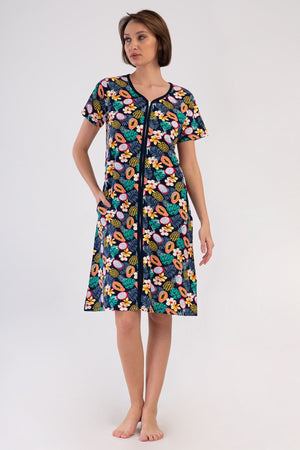 KADIN EV ELBISESI SUPREM 408302 - Vienetta1.GrupY.LACIVERT