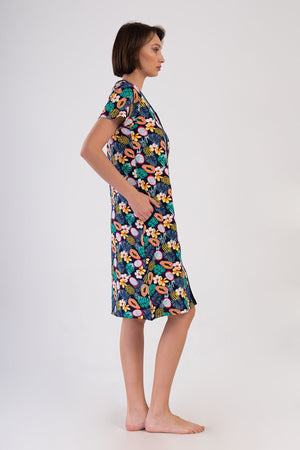 KADIN EV ELBISESI SUPREM 408302 - Vienetta1.GrupY.LACIVERT