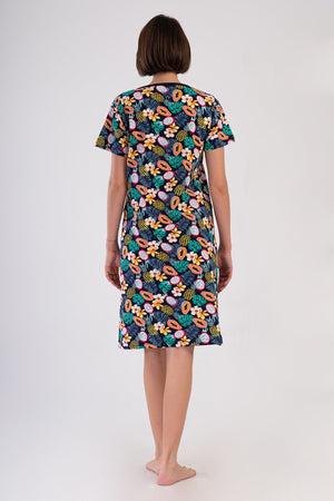 KADIN EV ELBISESI SUPREM 408302 - Vienetta1.GrupY.LACIVERT