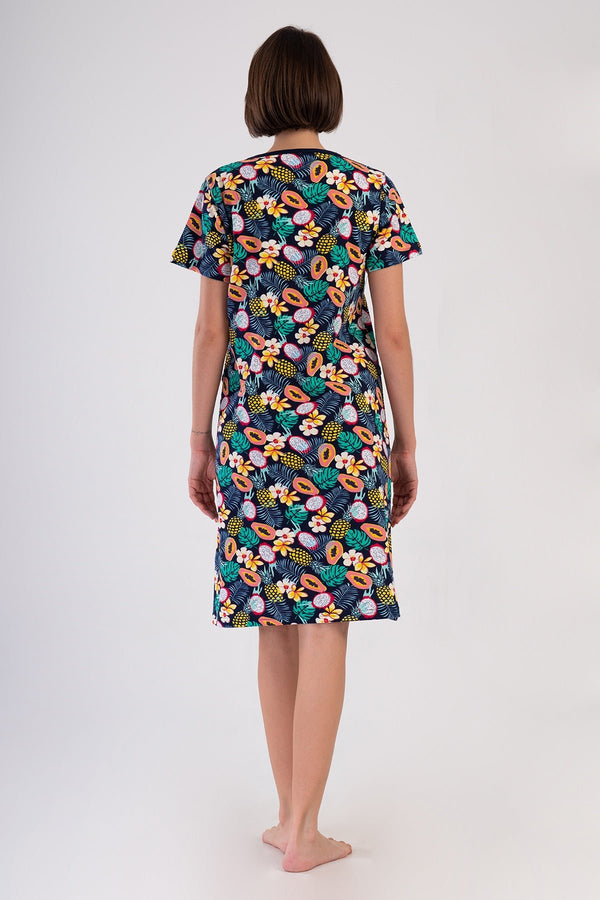 KADIN EV ELBISESI SUPREM 408302 - Vienetta1.GrupY.LACIVERT