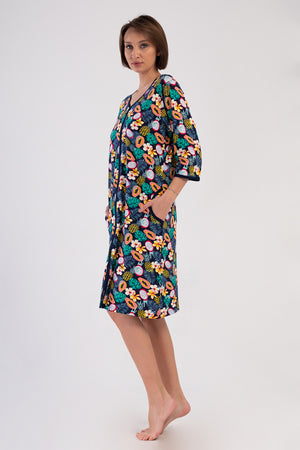 Woman Supreme Big Size Sola Home Dress