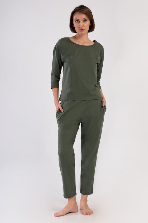 KADIN PIJAMA TAKIM SUPREM 408320 - VienettaMEADOWM