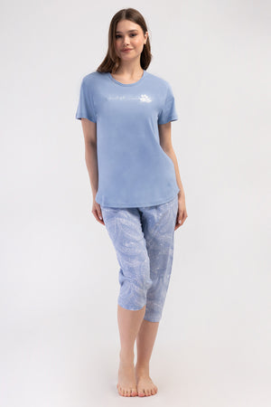 Woman Supreme Big Size Tefis Capri Set