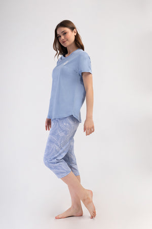 Woman Supreme Big Size Tefis Capri Set