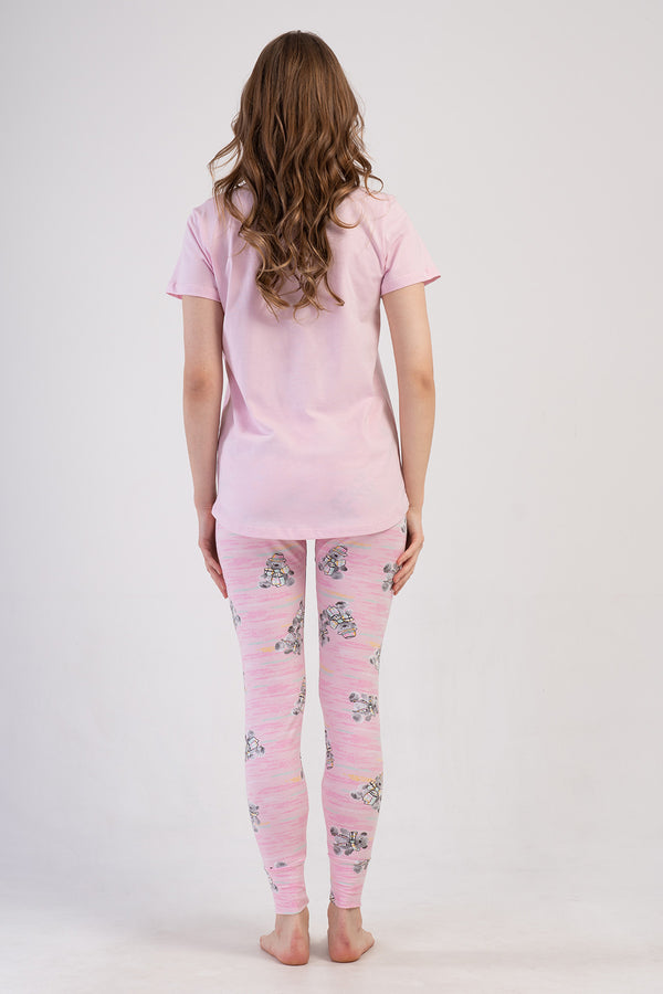 KADIN TAYT PIJAMA TAKIM LYC SUPREM DREAM 408334 - VienettaPEMBES