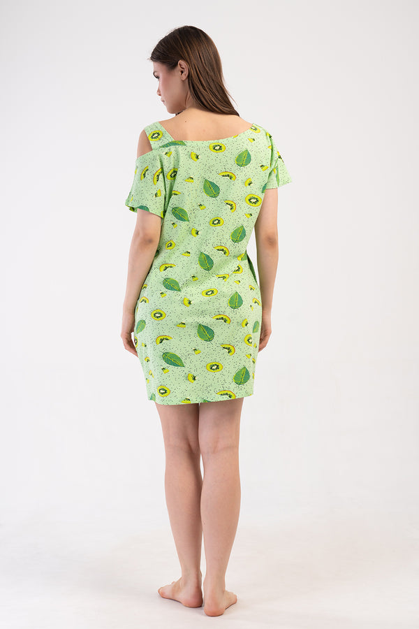 KADIN TUNIK LYC SUPREM DREAM 408342 - VienettaCELADONGREENM