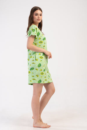 KADIN TUNIK LYC SUPREM DREAM 408342 - VienettaCELADONGREENM