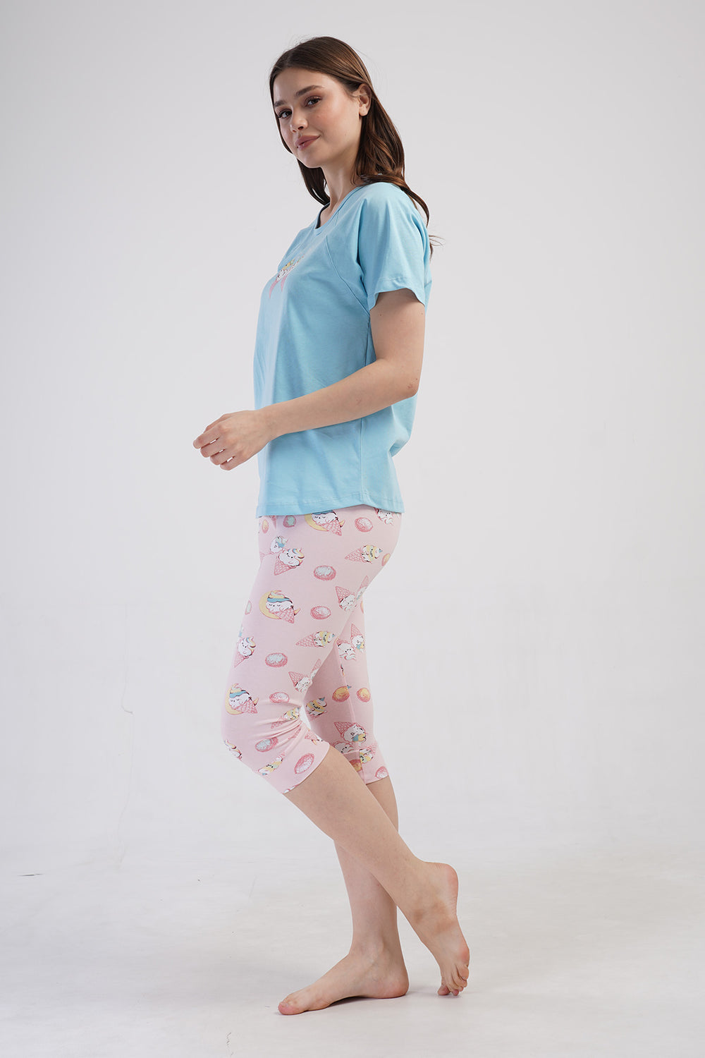 Woman Lycra Supreme Cenna Capri Set