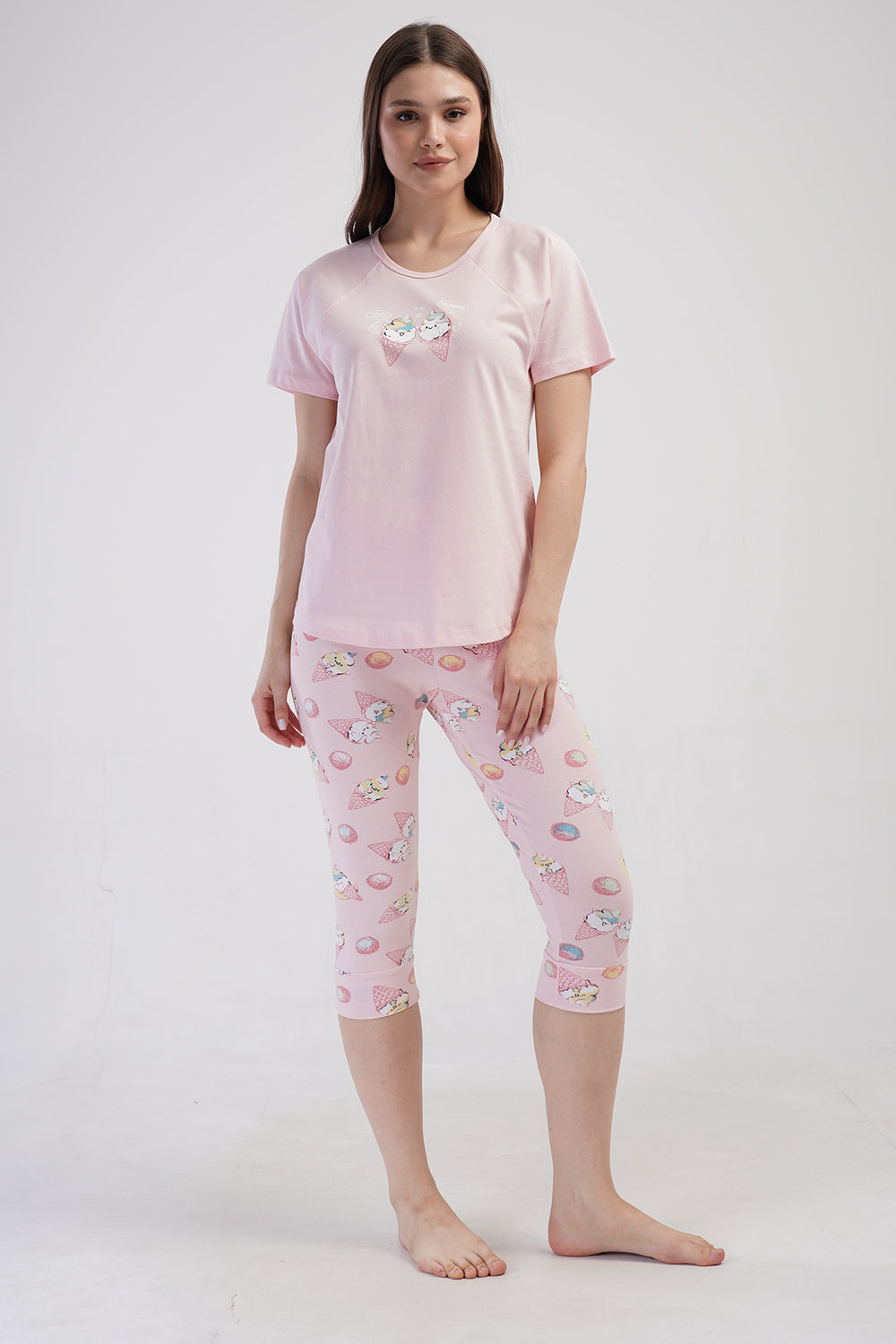 Woman Lycra Supreme Cenna Capri Set