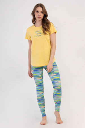 KADIN TAYT PIJAMA TAKIM LYC SUPREM DREAM 408364 - Vienetta1.GrupSARI