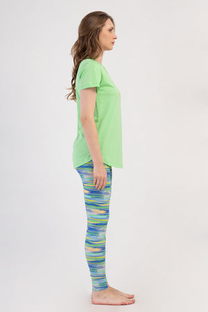 KADIN TAYT PIJAMA TAKIM LYC SUPREM DREAM 408364 - VienettaYESILS