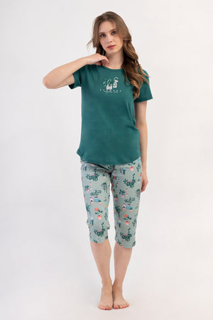 Woman Supreme Kima Capri Set