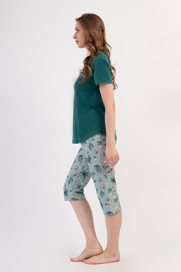 Woman Supreme Kima Capri Set