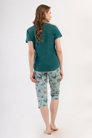 Woman Supreme Kima Capri Set