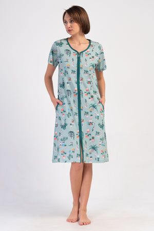 KADIN EV ELBISESI SUPREM 408389 - Vienetta1.GrupYESIL