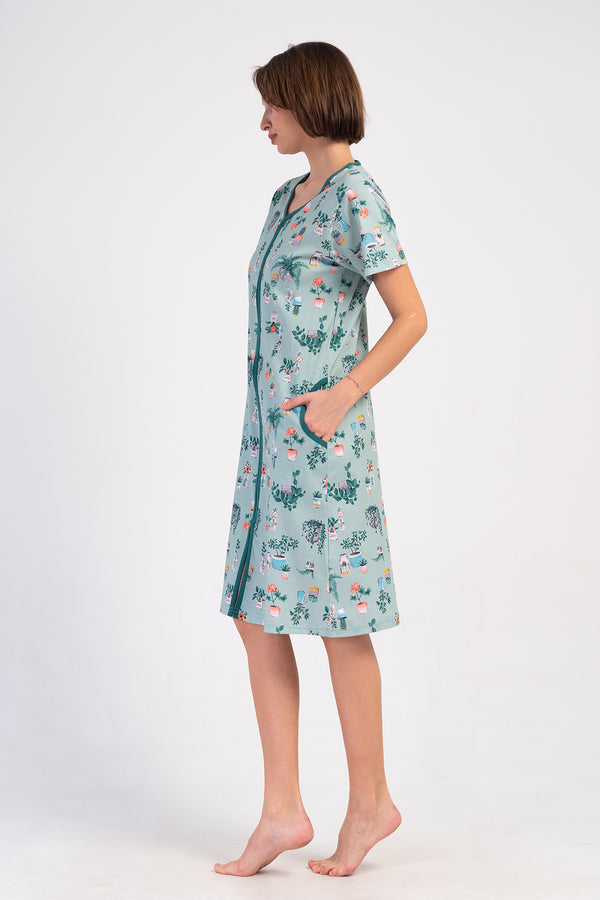 KADIN EV ELBISESI SUPREM 408389 - Vienetta1.GrupYESIL