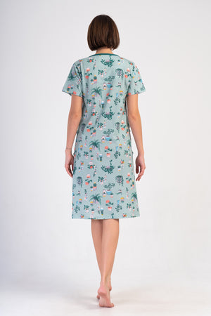 KADIN EV ELBISESI SUPREM 408389 - Vienetta1.GrupYESIL