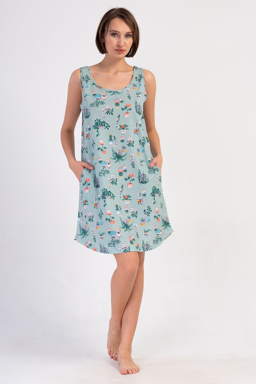 KADIN TUNIK SUPREM 408391 - VienettaYESILL