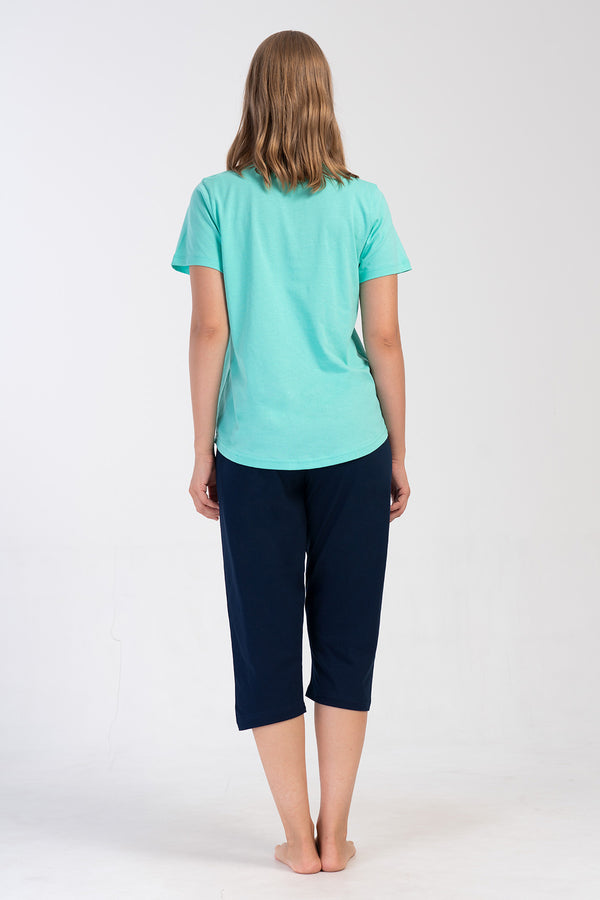 Woman Supreme Big Size Sebon Capri Set