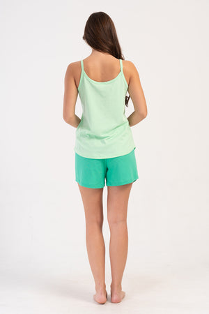 Woman Supreme Cote Thin Strap Short Set 