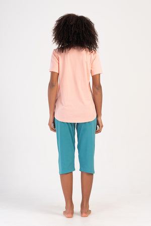 Woman Supreme Big Size Tevia Capri Set 
