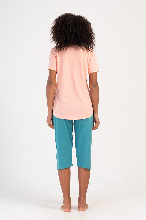Woman Supreme Big Size Tevia Capri Set 