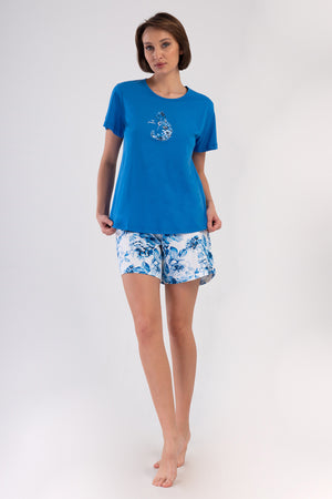 Woman Supreme Big Size Marin Short Set
