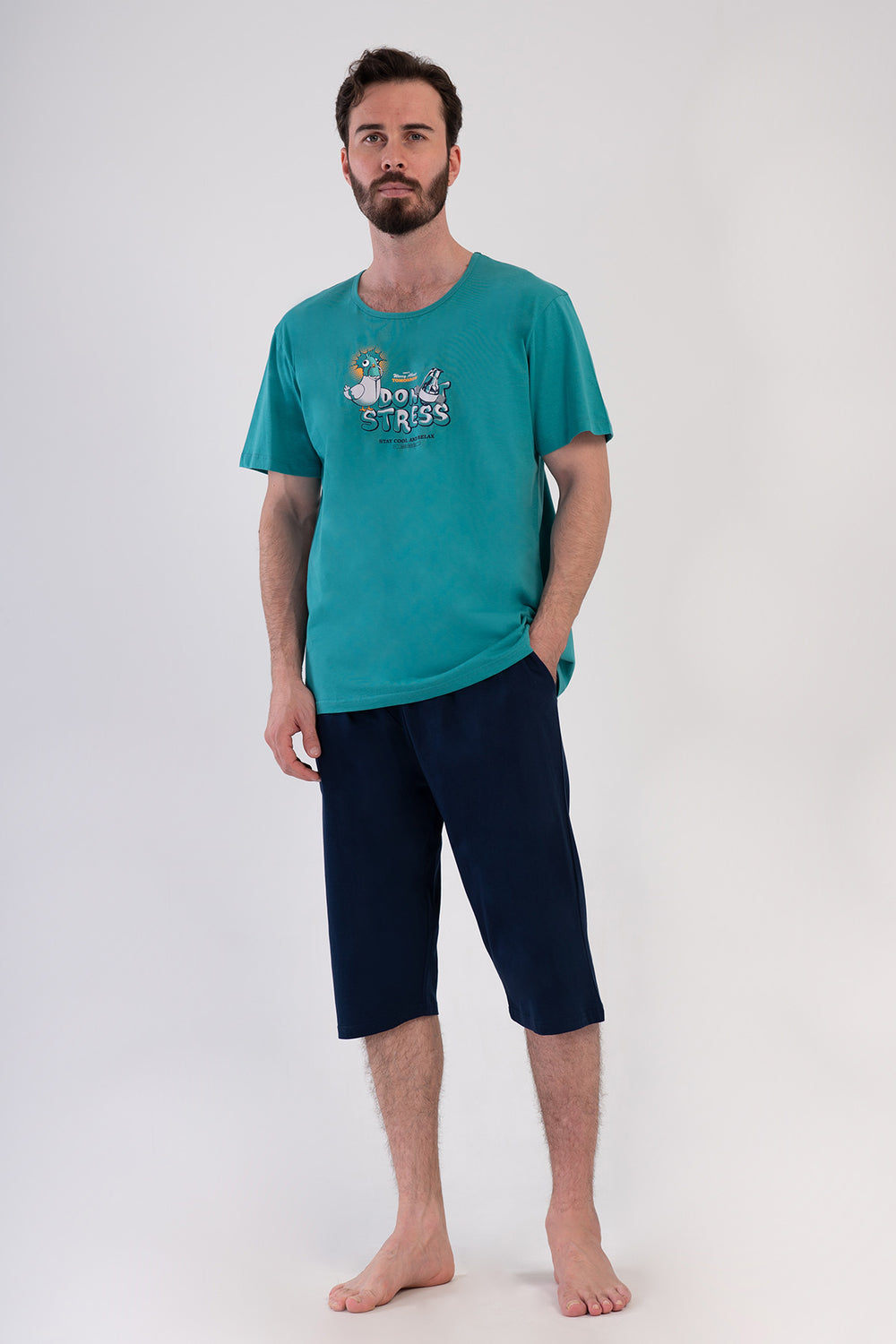 Man Supreme Stay Cool Capri Set