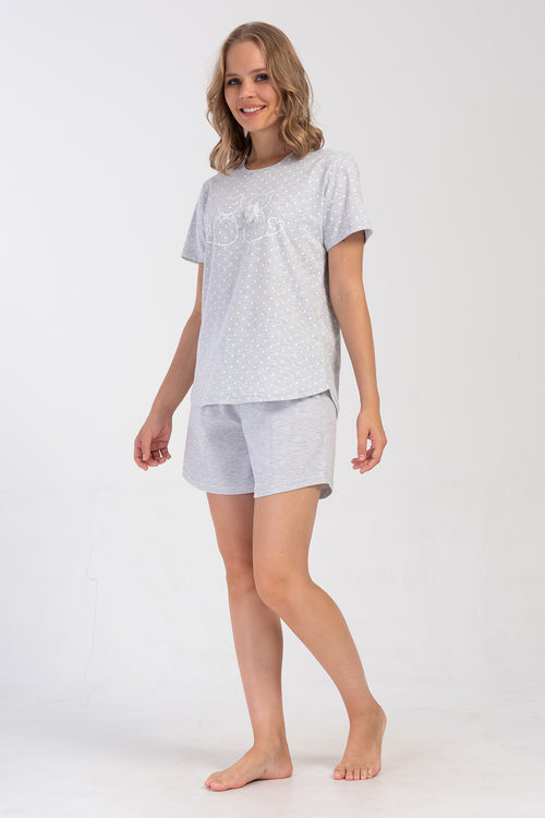 Woman Supreme Big Size Belly Short Set