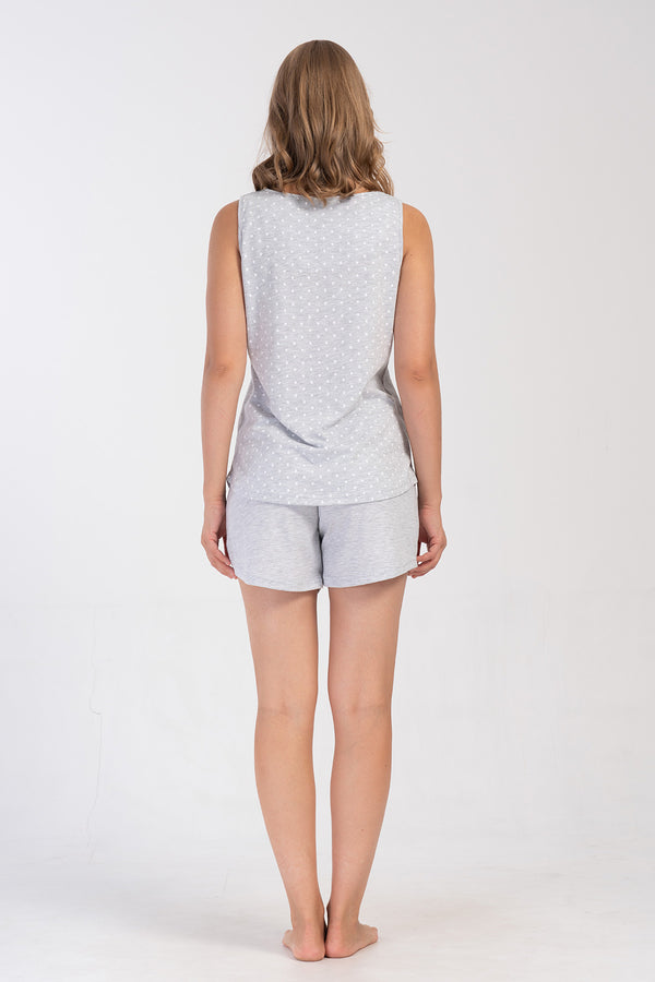 KADIN SORT TAKIM SUPREM 408461 - Vienetta1.GrupGRAY MELANGE