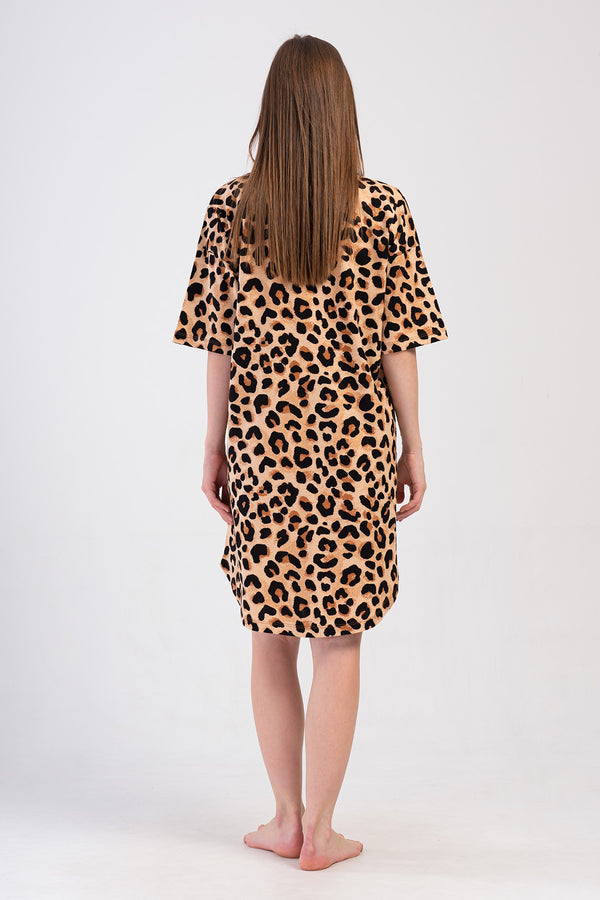 Woman Supreme Leopard Shirt Tunic