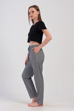 KADIN TEK ALT PIJAMA SUPREM 408505 - Vienetta1.GrupSIYAH