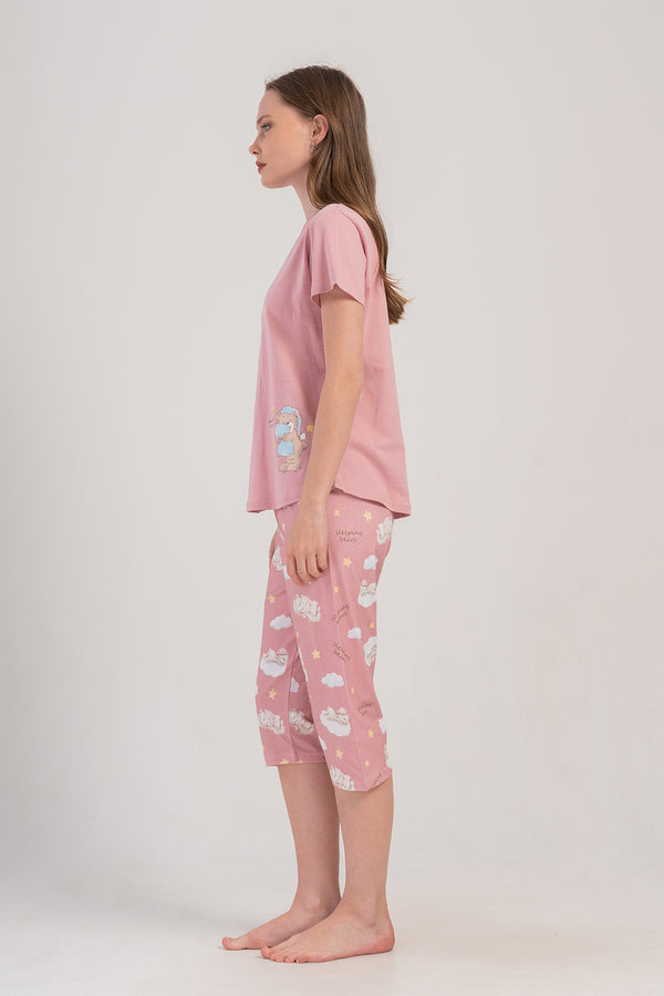 KADIN KAPRI TAKIM SUPREM 409011 - Vienetta1.GrupPUDRA PEMBE