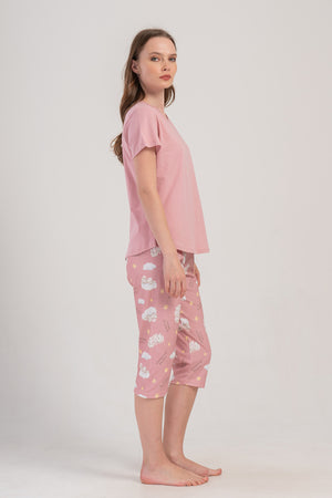 KADIN KAPRI TAKIM SUPREM 409011 - Vienetta1.GrupPUDRA PEMBE