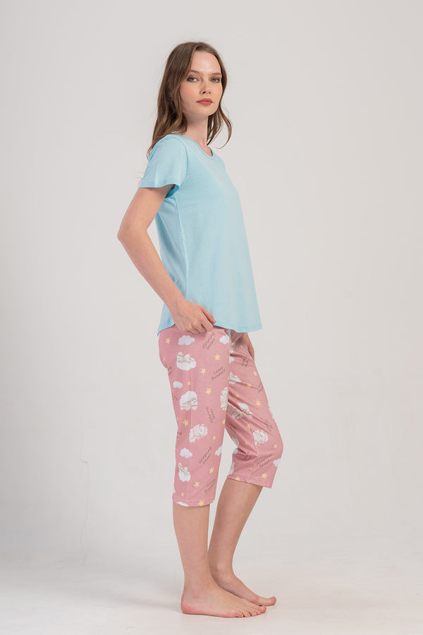 KADIN KAPRI TAKIM SUPREM 409011 - Vienetta1.GrupPUDRA PEMBE