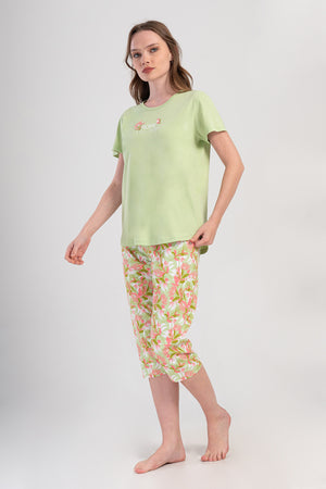 KADIN KAPRI TAKIM SUPREM 409020 - Vienetta1.GrupCELADONGREEN