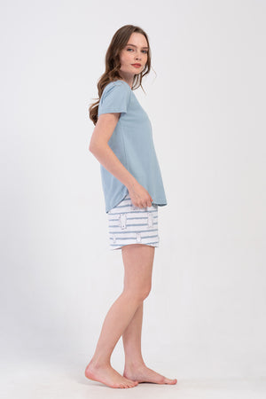 KADIN SORT TAKIM SUPREM 409023 - Vienetta1.GrupA.MAVI